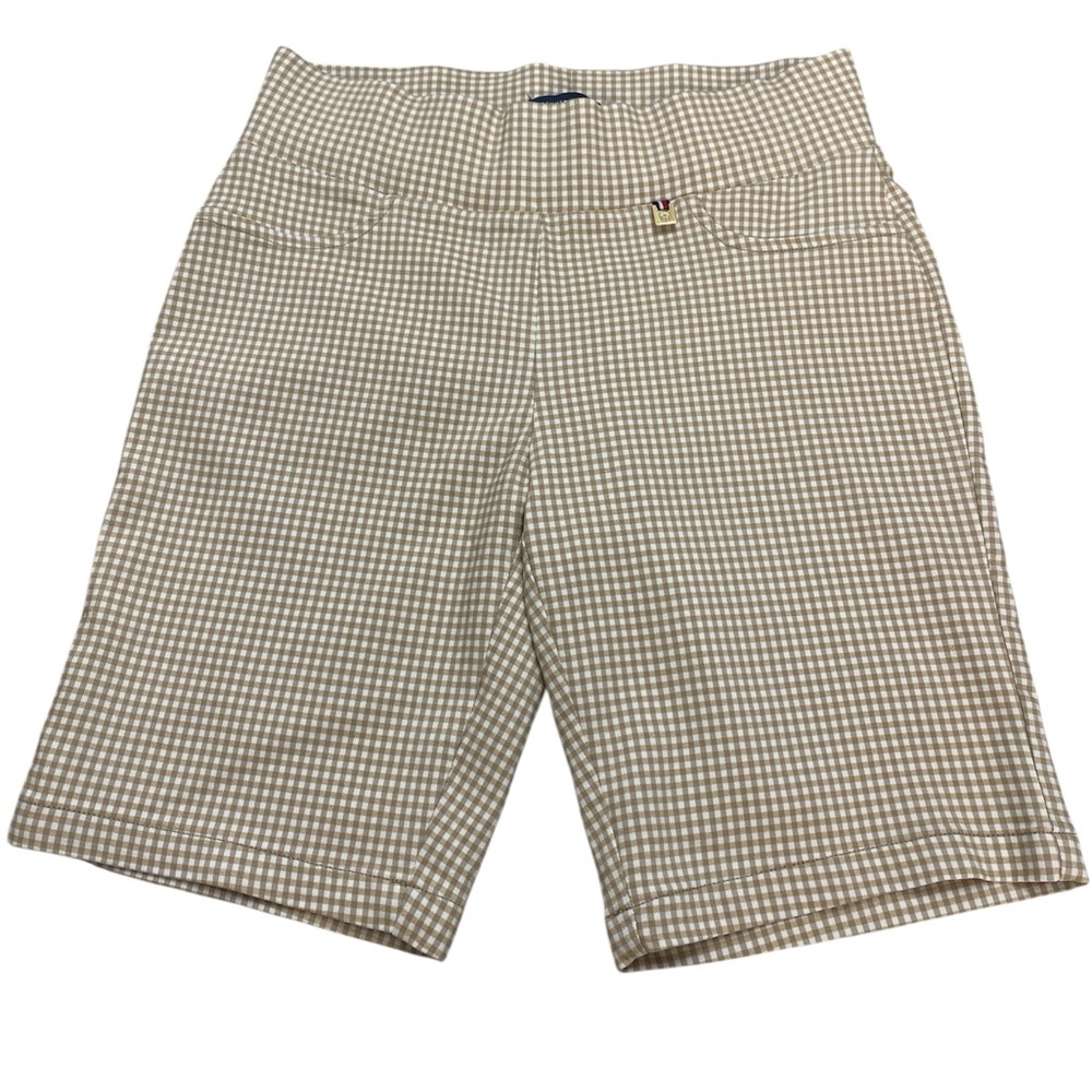 Tommy Hilfiger Beige Checkered Blazer